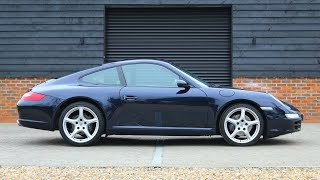 2005 Porsche 997 Carrera (Midnight Blue) walk around