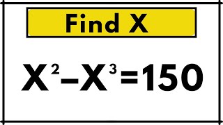 A Nice Algebra Problem | Math Olympiad | How to solve for x in this Problem