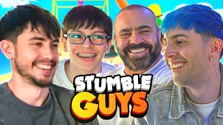 JUEGO STUMBLE GUYS CON MIS HERMANOS Y JUAN