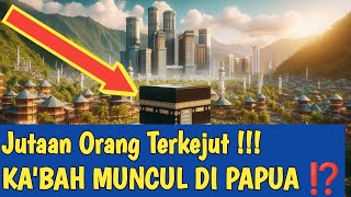 PAPUA VIRAL ‼️ Ka'bah Muncul Di Pusat Kota Papua ⁉️