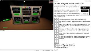 Defusal Mathematics Tutorial