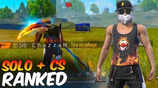 ⚠️ #FREEFIRE - NOVA TEMPORADA CS RANKED + SOLO RANKED, FF + GTA V (AO VIVO) ⚠️