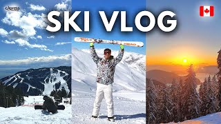 First Time Skiing in Vancouver Canada ⛷️ Cypress Mountain Ski Vlog