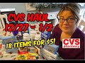 CVS HAUL (12/27 - 1/2) | 17 ITEMS FOR $5.00! 🔥