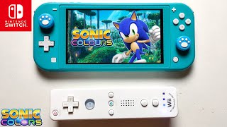 Sonic Colors On Nintendo Switch Lite