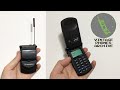 Motorola StarTAC ST7868W Mobile phone menu browse, ringtones, games, wallpapers