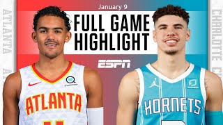 Atlanta Hawks vs. Charlotte Hornets [FULL GAME HIGHLIGHTS] | NBA on ESPN
