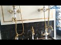 luxurious bathroom faucet kitchen sink mixer shower bathtub tap set