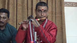 Flute Chittoor Pathanjali -Rama Nee Samanamevaru Ragam :Kharaharapriya Talam:Rupakam; Sri Thyagaraja