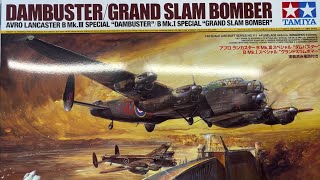 Tamiya Dambuster Grand Slam Bomber Avro Lancaster B MK.III Special Dambuster B MK.I 1/48 Scale Model