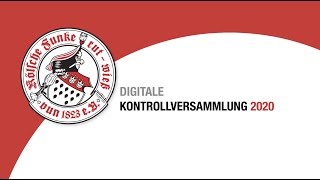 Rote Funken Kontrollversammlung 2020