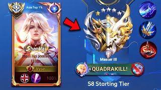 NEW SEASON IS HERE😂! I GOT MY FIRST INSANE QUADRAKILL THIS SEASON🔥 | BEST LI XIN BUILD \u0026 ARCANA 2025