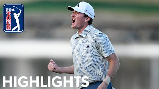 Highlights | Round 4 | The American Express | 2024