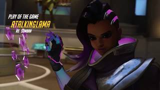 Best Sombra hack POTG reaction