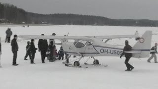 Padasjoki -Flighthappening in Port on ice