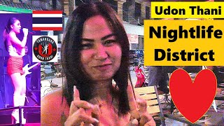 Udon Thani Thailand Nightlife District