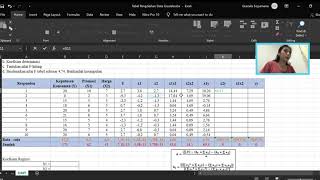 Cara Manual Menghitung Regresi Linier Berganda 2 Variabel Bebas