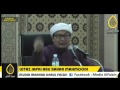 -Kelebihan kekal ditempat solat- Ustaz Jafri Abu Bakar Mahmoodi