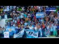 Floyd Mayweather mira a la Hinchada Argentina - Rio 2016