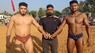 Surjeet Reasi Vs Vikas Dera baba nanak kushti Dangal (Smailpur) Bari bramna 1-10-2024