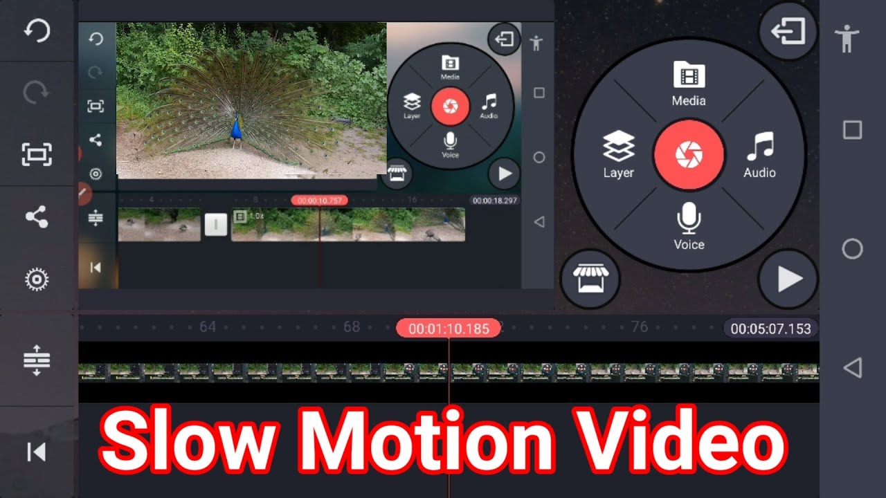 How To Make Slow Motion Video | Slow Motion Video By Kinemaster | Slow ...