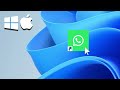 How to Install WhatsApp App Windows Version on MacBook (Mac OS) Intel/M1,M2