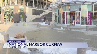 New youth curfew begins at National Harbor on Fridays, Saturdays