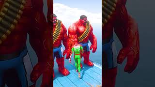 GTA 5 Epic Water Ragdolls | Spider-Man Jumps / Fails ep.162 #shorts