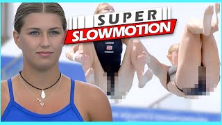 [Super SlowMotion] Women Diving Highlights Roma 2022 European Championships - part 2