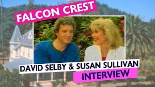 Susan Sullivan \u0026 David Selby ET Tonight 1987