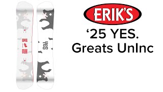 2025 YES. Greats UnInc Snowboard