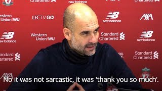 Pep Guardiola - ‘Thank You So Much’ To Ref Was NOT Sarcastic