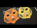 Tiger mask for kids