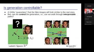 AIDA Excellence Lecture Series 29 - Generative Models: Controllable Generation and Learning