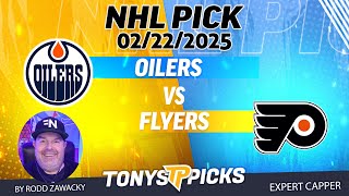 Edmonton Oilers vs Philadelphia Flyers 2/22/25 NHL Pick Prediction