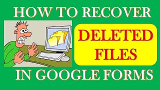 How To Recover Deleted Google File
