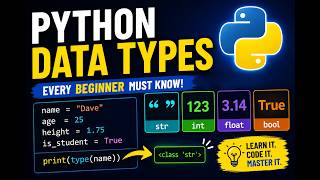 How you can get the data type of any object by using the type() function in Python.