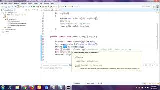 How to Reverse a String without using inbuilt method or loop in Java