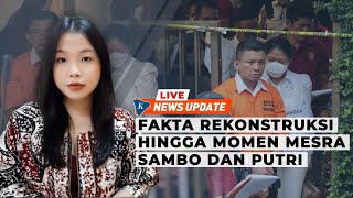 🔴LIVE - Rekonstruksi Tunjukkan Brigadir Yosua Memohon Ampun Agar Tak Ditembak