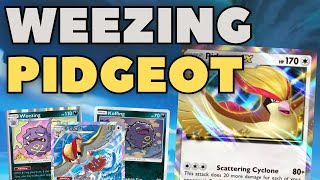 This PIDGEOT EX Deck is INCREDIBLE!! Weezing Has a NEW Home  ~ Pokemon TCG Pocket