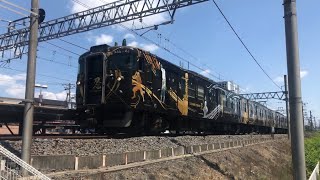 【忍びトレインがMT54唸らせ、外側線爆走‼️】113系7700番台定期回送（L6編成）南草津駅通過