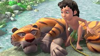 Jungle Book 2 Cartoon for kids English Story | Stranded Mega Episode | Mowgli adventure