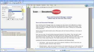 Filing a batch of documents in Scan and Document Manager