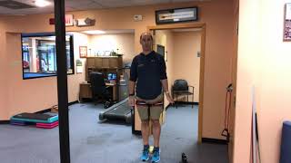 Calf Strain Rehab Using Blood Flow Restriction Training