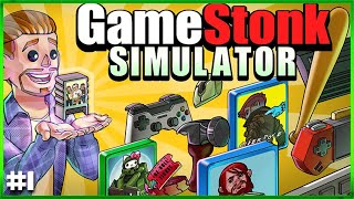 Can I Build the BEST Game Store Ever In GameStonk Simulator - Episode #1