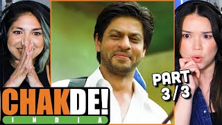 CHAK DE! INDIA Movie Reaction Part 3/3 & Review! | Shah Rukh Khan | Vidya Malvade | Sagraita Ghatge