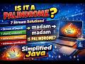 Java Interview Coding Question | String is Palindrome or not in Java 8 Stream API