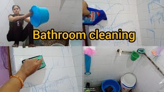 आज की मेहनत कामयाब 💃 चमक गया बाथरूम 👌bathroom cleaning, bathroom tiles clean,bathroom things clea🙅‍♀