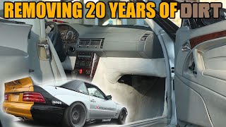 WIDEBODY MERCEDES pt. 10: HOW TO RESTORE AN OLD INTERIOR