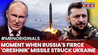 Moment Russia's Fierce 'Oreshnik' Struck Ukraine| Missile 10 Times Faster Than Speed Of Sound| Watch